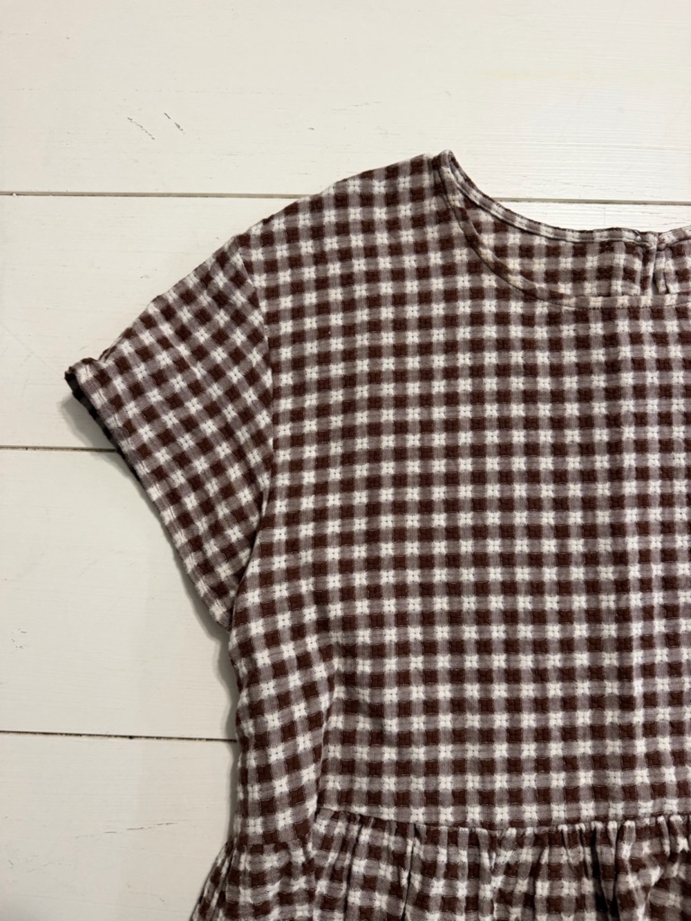 Madewell Peplum Top - Picture 2 of 3